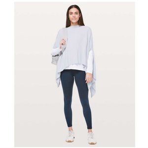 Lululemon Forward Flow Cape / One Size / Silver Fox Poncho Oversized Work